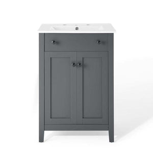 EEI-3875-GRY Bathroom/Vanities/Single Vanity Cabinets Only