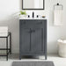 EEI-3875-GRY Bathroom/Vanities/Single Vanity Cabinets Only
