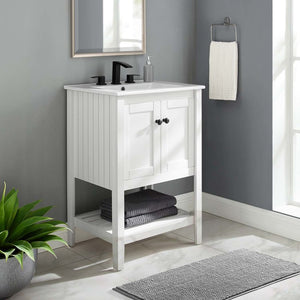 EEI-4246-WHI-WHI Bathroom/Vanities/Single Vanity Cabinets with Tops