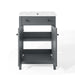 EEI-4250-GRY-WHI Bathroom/Vanities/Single Vanity Cabinets with Tops