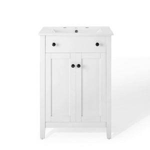 EEI-4250-WHI-WHI Bathroom/Vanities/Single Vanity Cabinets with Tops