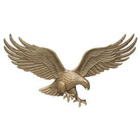 36" Wall Eagle - Antique Brass
