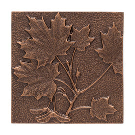 Maple Leaf Wall Decor - Antique Copper