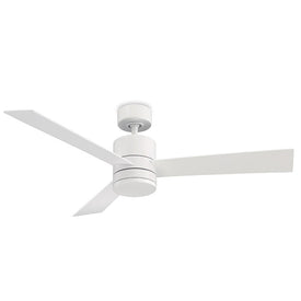 Axis 52" Three-Blade Indoor/Outdoor Smart Ceiling Fan with 2700K LED Light Kit and Wall Control