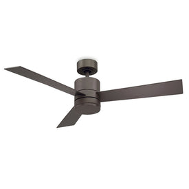 Axis 52" Three-Blade Indoor/Outdoor Smart Ceiling Fan with 3500K LED Light Kit and Wall Control