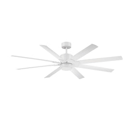 Renegade 52" Eight-Blade Indoor/Outdoor Smart Ceiling Fan with 3500K LED Light Kit and Remote Control & Wall Cradle