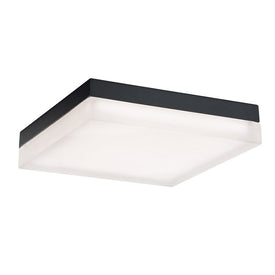 Matrix Single-Light 12" LED Square Flush Mount Ceiling Fixture 2700K