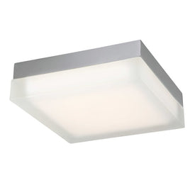 Matrix Single-Light 12" LED Square Flush Mount Ceiling Fixture 3000K