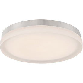Circa Single-Light 11" LED Round Flush Mount Ceiling Fixture 2700K