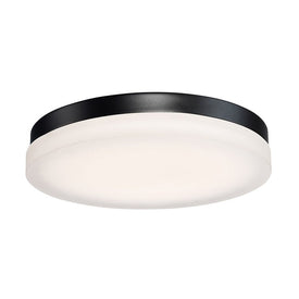 Circa Single-Light 15" LED Round Flush Mount Ceiling Fixture 2700K