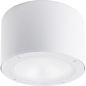 Vessel Single-Light LED Outdoor Flush Mount Ceiling Fixture 2700K