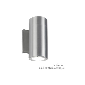 WS-W9102-27-AL Lighting/Outdoor Lighting/Outdoor Wall Lights