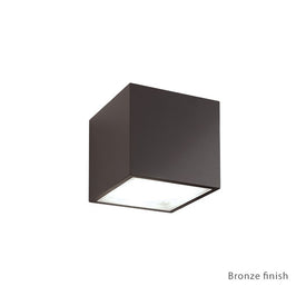 Bloc Single-Light LED Outdoor Up or Down Wall-Mount Lighting Fixture 3000K
