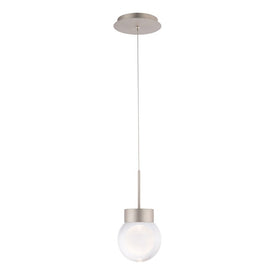 Double Bubble Single-Light 6" LED Pendant 3000K