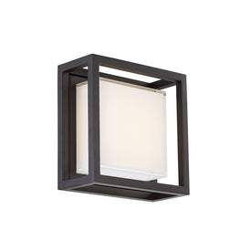 Framed Single-Light 8" LED Outdoor Wall Light 3000K