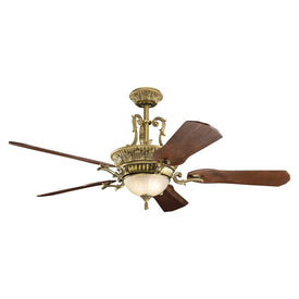 Kimberley 60" Five-Blade Ceiling Fan with LED Light