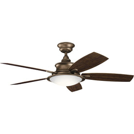Cameron 52" Five-Blade Ceiling Fan with LED Light
