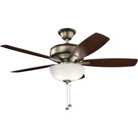 Terra Select 52" Five-Blade Ceiling Fan with LED Light