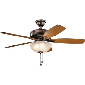 Terra Select 52" Five-Blade Ceiling Fan with LED Light