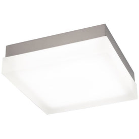 Dice Single-Light 9" LED Square Flush Mount Ceiling Fixture 3000K