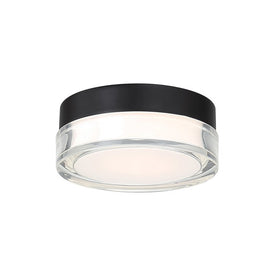 Dot Single-Light 6" LED Round Flush Mount Ceiling Fixture 3000K