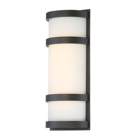 Latitude Single-Light 14" LED Indoor/Outdoor Wall Light 3000K
