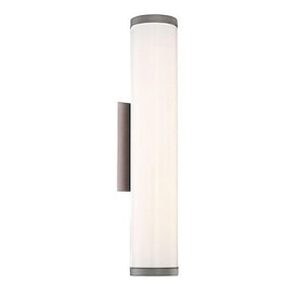 Cylo Single-Light 9" LED Indoor/Outdoor Wall Light 4000K