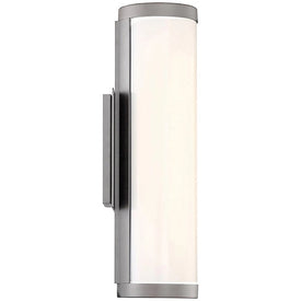 Cylo Single-Light 16" LED Indoor/Outdoor Wall Light 3000K