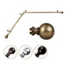 4883-664-CORNER Decor/Window Treatments/Curtain Rods & Hardware