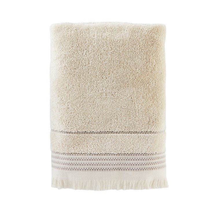 SKL Home Cozy Home 2 Piece Hand Towel Set in Taupe