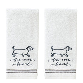 Fur Ever Friends Hand Towel 2-Pack