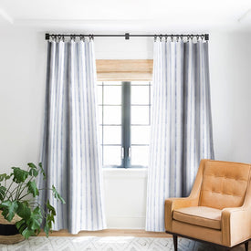 Holli Zollinger Aegean Bold Stripe Blackout Window Curtain (Single Panel)