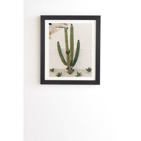 Bethany Young Photography Cabo Cactus X Black Framed Wall Art