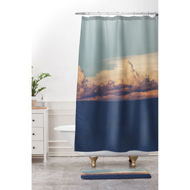 Ann Hudec Desert Lullaby Shower Curtain and Mat