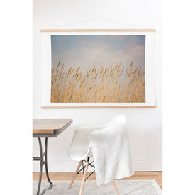 Ann Hudec Nantucket Gold Art Print and Hanger