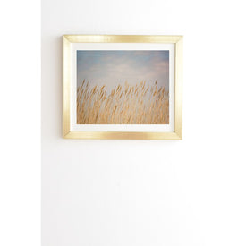 Ann Hudec Nantucket Gold Gold Framed Wall Art