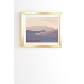 Ann Hudec New Mexico Solitude Gold Framed Wall Art