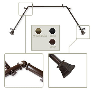 ABay-01-7 Decor/Window Treatments/Curtain Rods & Hardware