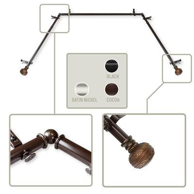 Product Image: ABay-02-7 Decor/Window Treatments/Curtain Rods & Hardware