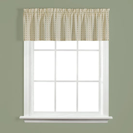 Hopscotch Valance in Green