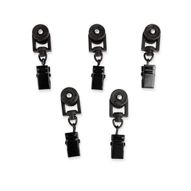 10 Sliders for CH track Traverse Rods - Black