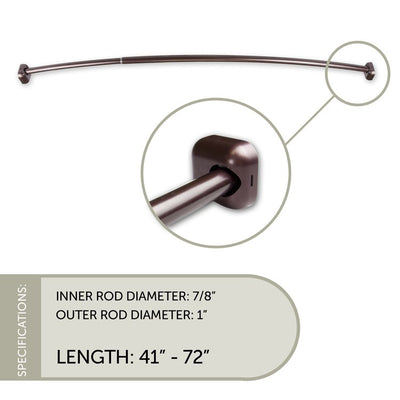 Product Image: SHR41-9 Bathroom/Bathroom Accessories/Shower Rods