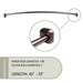 SHR41-9 Bathroom/Bathroom Accessories/Shower Rods