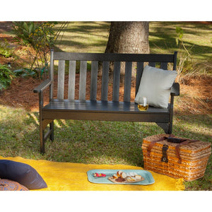 GNB48BL Outdoor/Patio Furniture/Outdoor Benches