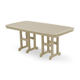 Nautical 37" x 72" Dining Table - Sand