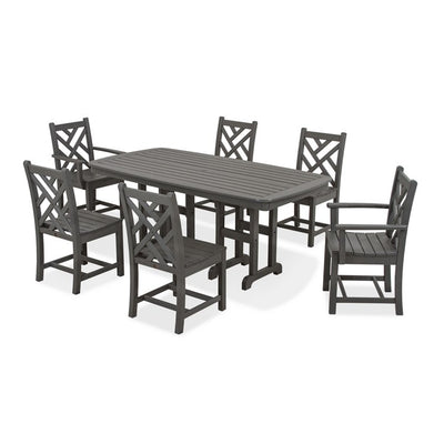 Product Image: PWS121-1-GY Outdoor/Patio Furniture/Patio Dining Sets