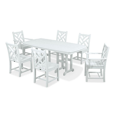 Product Image: PWS121-1-WH Outdoor/Patio Furniture/Patio Dining Sets