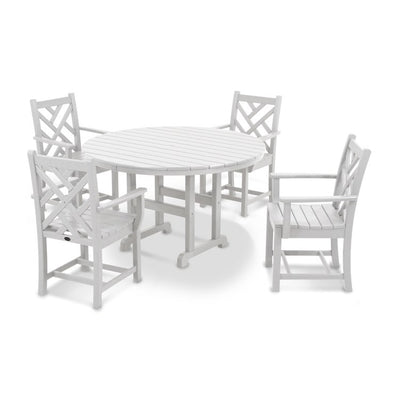 PWS122-1-WH Outdoor/Patio Furniture/Patio Dining Sets