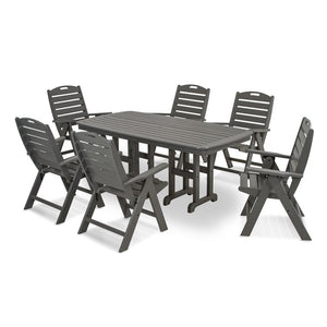 PWS125-1-GY Outdoor/Patio Furniture/Patio Dining Sets