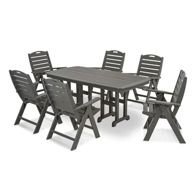 Product Image: PWS125-1-GY Outdoor/Patio Furniture/Patio Dining Sets